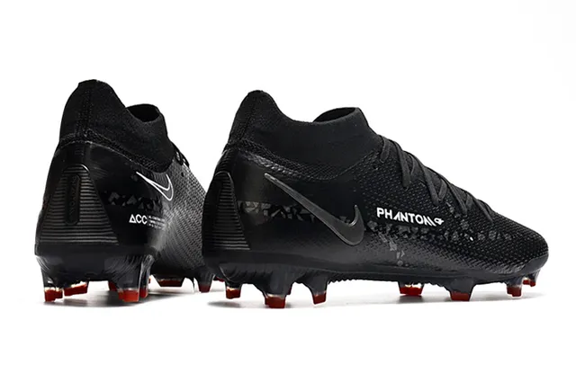 Nike Phantom GT কালো কমলা Firm-Ground ফুটবল জুতা 21