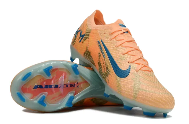 Nike Phantom GT KM Air Zoom Orange Blue Firm-Ground Soccer Shoes 2
