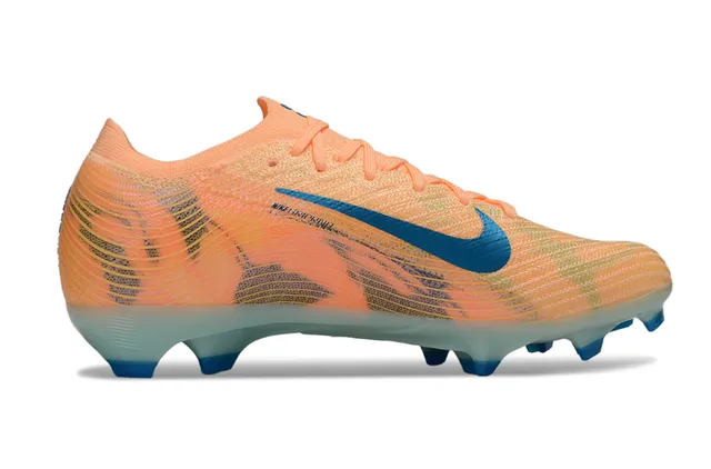 Nike Phantom GT KM Air Zoom Orange Blue Firm-Ground Soccer Shoes 5