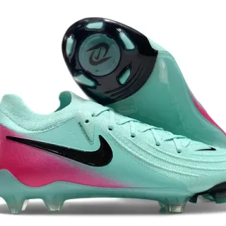 Nike Phantom GT Multicolor Knit Upper Gradient Color Blocking Firm-Ground Soccer Shoes