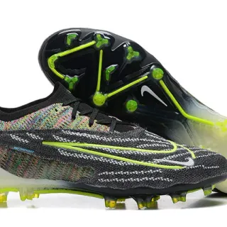 Nike Phantom GT 多彩霓虹绿 硬地足球鞋