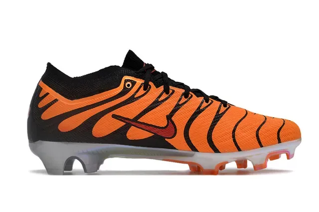 Nike Phantom GT Orange Flame Knit Firm-Ground Soccer Shoes 5