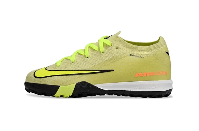 Nike Phantom GT أصفر أسود نسيج علوي درع منخفض قطع عشب أحذية كرة القدم 5