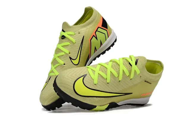 Nike Phantom GT أصفر أسود نسيج علوي درع منخفض قطع عشب أحذية كرة القدم 8