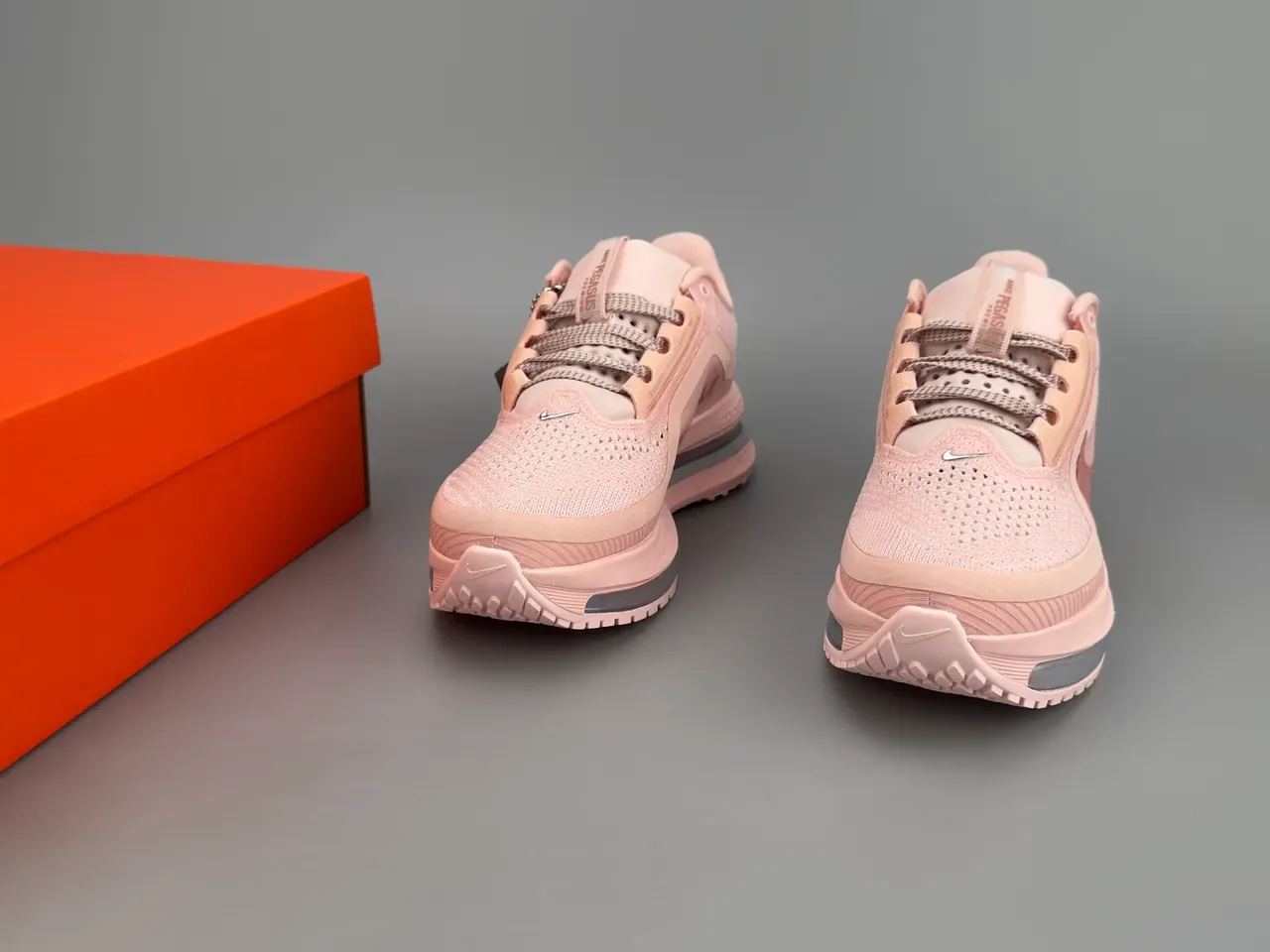 Nike Air Zoom Unit Zapatillas Running Rosa Gris Malla Superior Ingenieril Visible 3