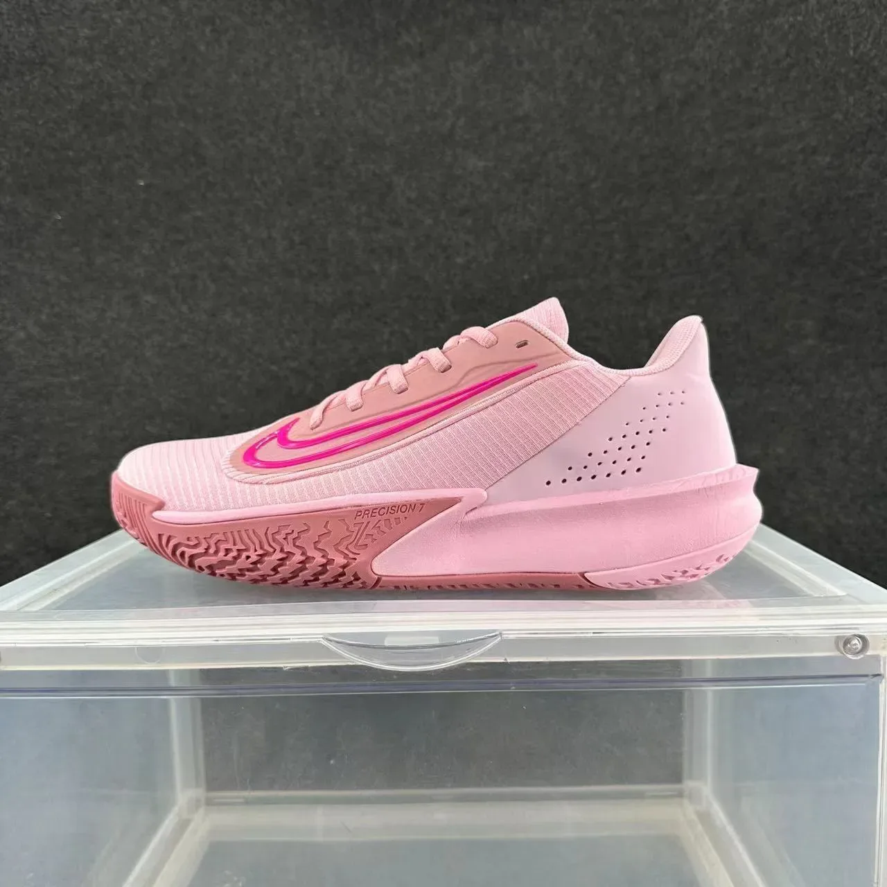 Nike Precision 7 Pink Mesh Lifestyle Sneakers 2