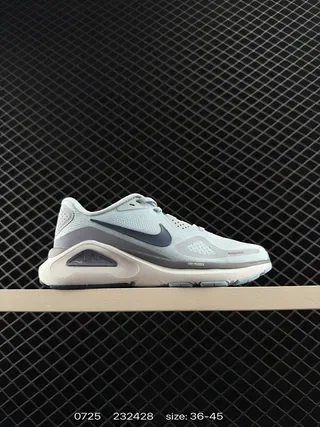 Nike ReactX Light Blue and Gray Lifestyle Sneakers 2