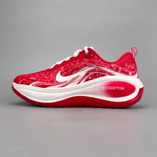 Nike Rouge Blanc Semelle Intermédiaire Esculpée Ondulée Tige Malla Ingénierisée Chaussures de course