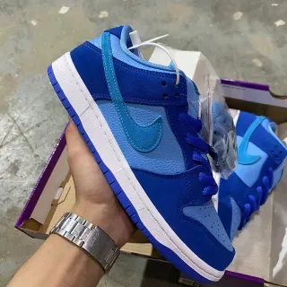耐克 SB Dunk Low 蓝色撞色 Skateboard Shoes