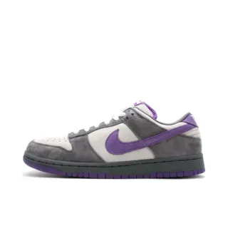 Nike SB Dunk Low Gray Purple Suede Skateboard Shoes