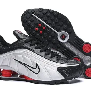 Nike Shox NZ Black White Red Lifestyle Sneakers