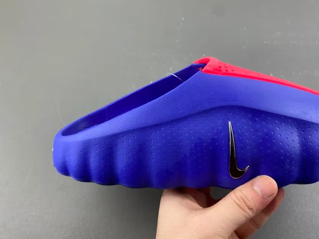 Nike Slide Royal Blue and Red Slipper 3