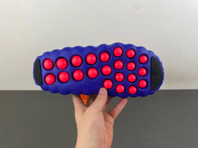 Nike Slide Royal Blue and Red Slipper 7