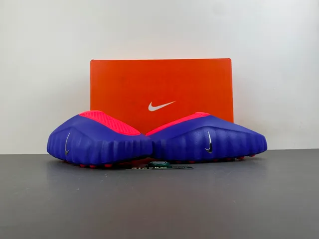 Nike Slide Royal Blue and Red Slipper 11