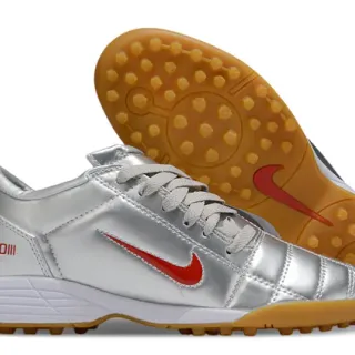 Nike Total 90 III 金属银红室内足球鞋