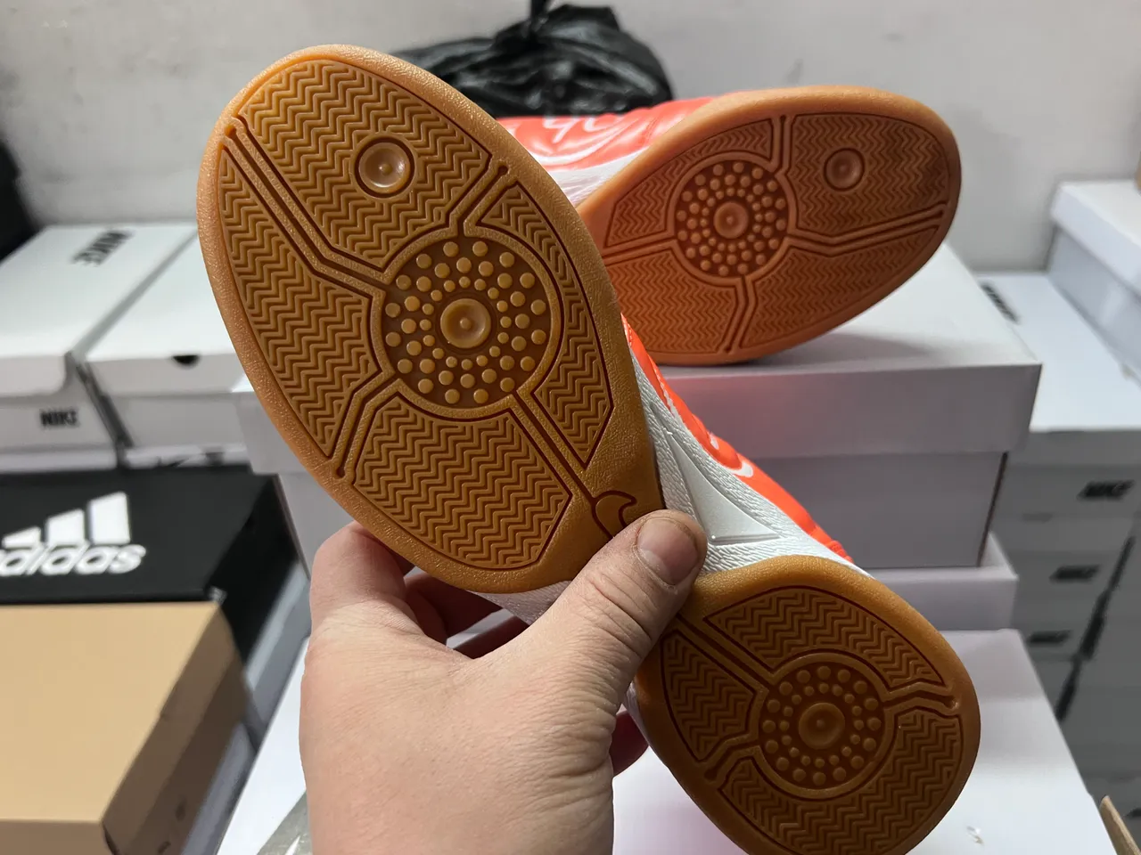 Nike Total 90 III orange chaussures de football indoor 2