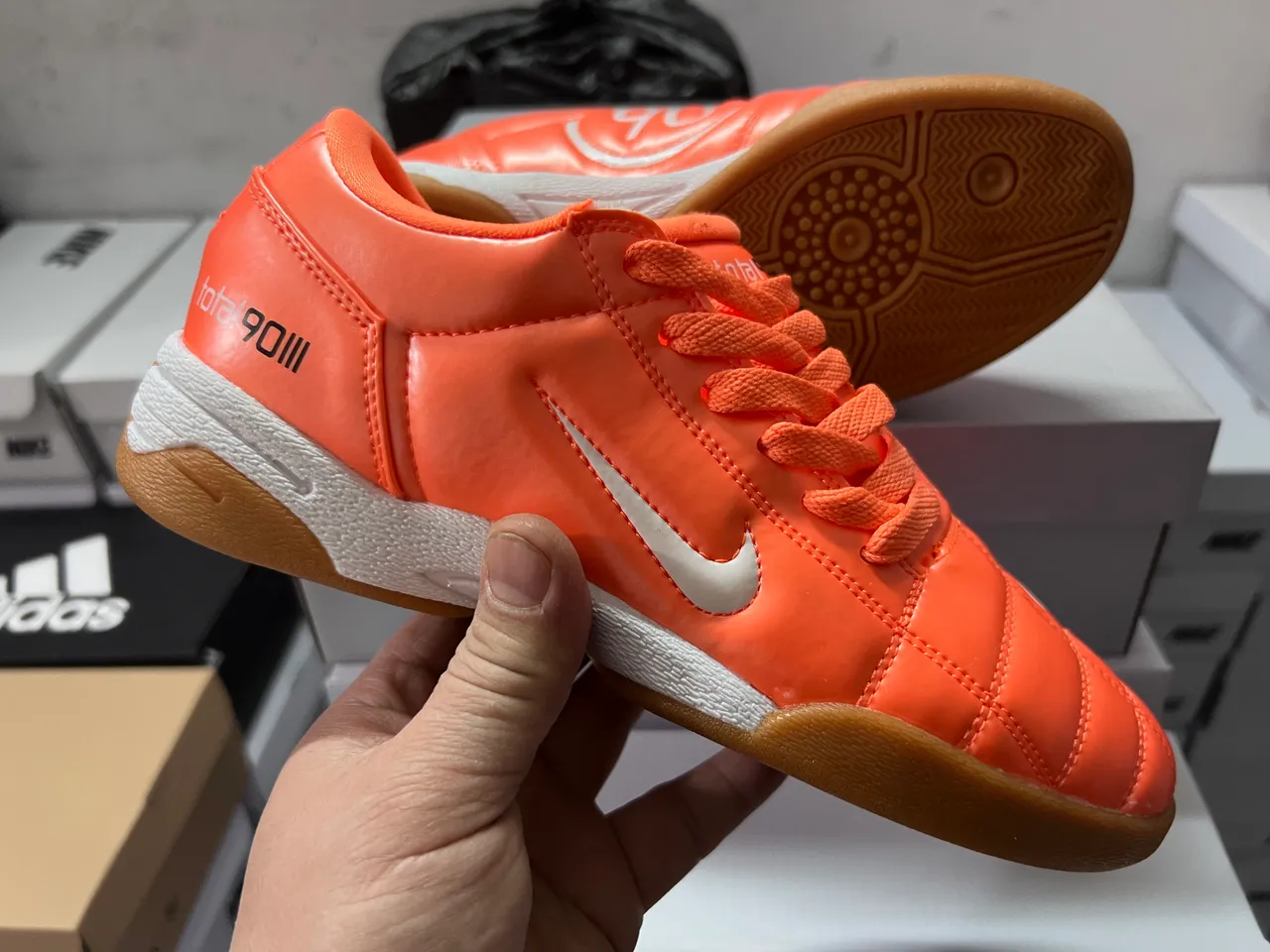 Nike Total 90 III orange chaussures de football indoor 6