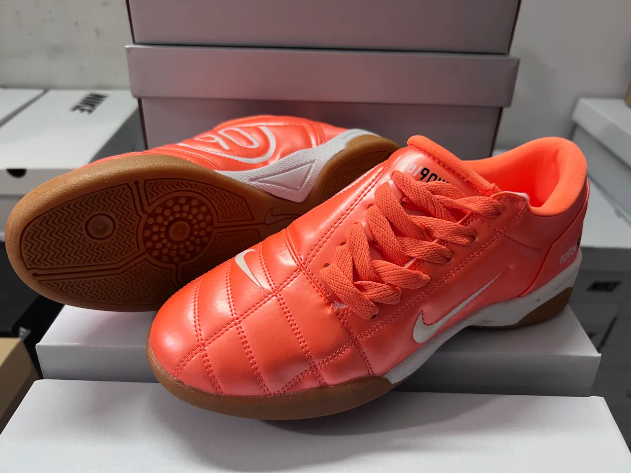 Nike Total 90 III orange chaussures de football indoor 8