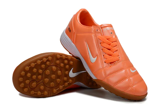 Nike Total90 III Orange Turf Soccer Shoes 3