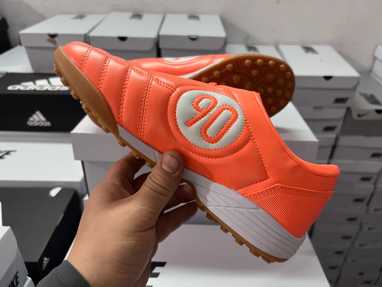 Nike Total90 III Orange Turf Soccer Shoes 15