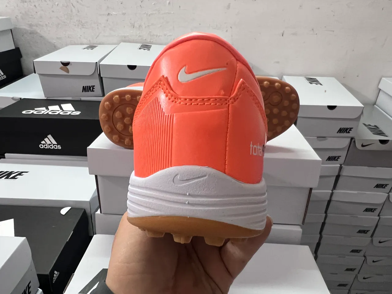 Nike Total90 III Orange Turf Soccer Shoes 16