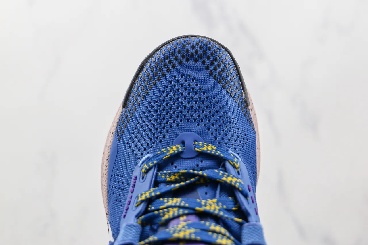 Nike Trail Tênis de Running Azul Bege Malla Engineered Espuma Speckled Midsole 5