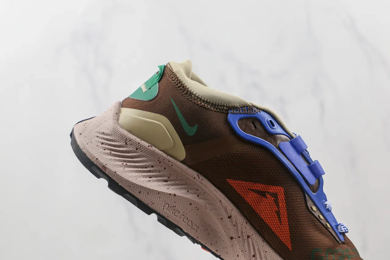 Nike Trail Brown Orange Silhouette GORE-TEX Imperméables Chaussures de Course 5