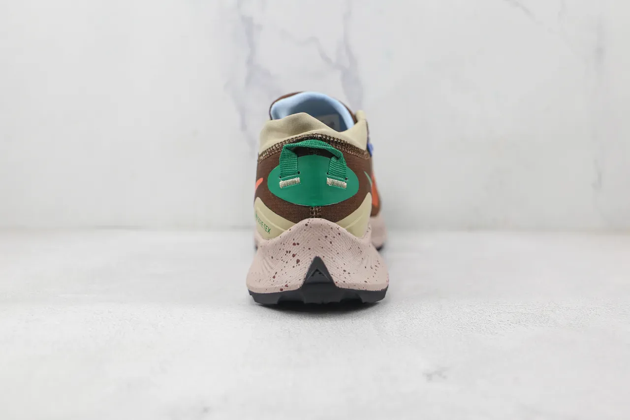 Nike Trail Brown Orange Silhouette GORE-TEX Imperméables Chaussures de Course 9