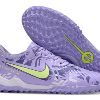Nike United 001 Lavender and Lime Turf Soccer Shoes