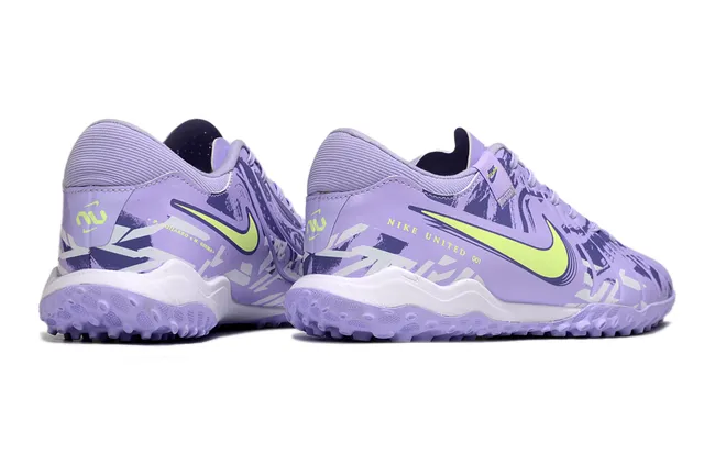Nike United 001 Lavande et Lime Turf Chaussures de football 5