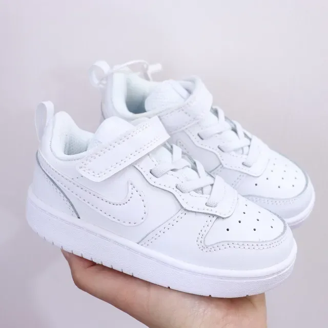 Nike White Blue Low-Top Laceless Lifestyle Sneakers 12