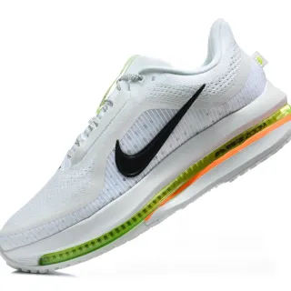 Nike Blanc Vert Maille ingénierée Upper Longueur complète Air Zoom Unit Chaussures de course