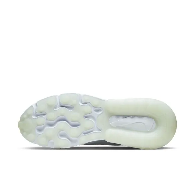 Nike White Orange Visible Air Cushioning Unit Sculpted Wavy Midsole Lifestyle Sneakers 2