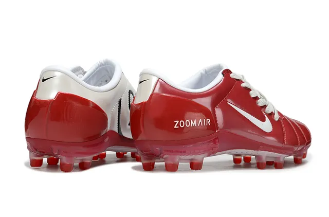 Nike Zoom Air Red Glossy Firm-Ground Soccer Shoes 4