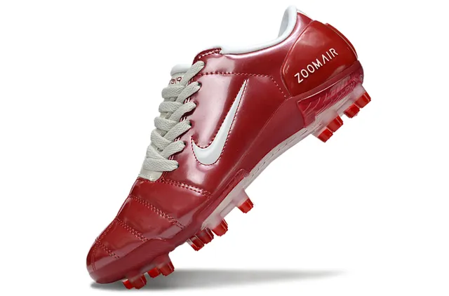 Nike Zoom Air Red Glossy Firm-Ground Soccer Shoes 5