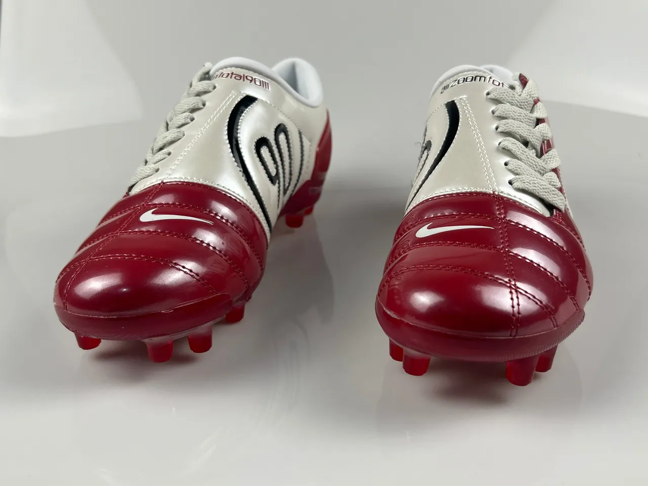 Nike Zoom Air Red Glossy Firm-Ground Soccer Shoes 10
