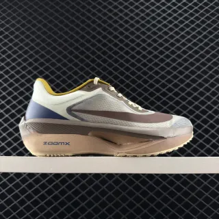 Nike Zoom Fly 6 Flyknit Beige Brown Navy Zapatos de correr