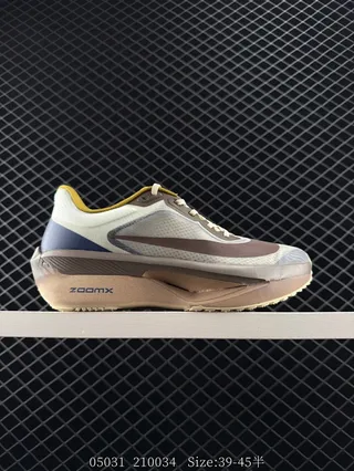 Nike Zoom Fly 6 Flyknit Beige Brown Navy Zapatos de correr 2