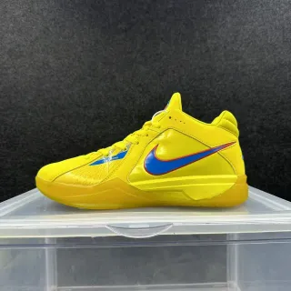 Nike Zoom Kobe IV पीला नीला बास्केटबॉल जूते