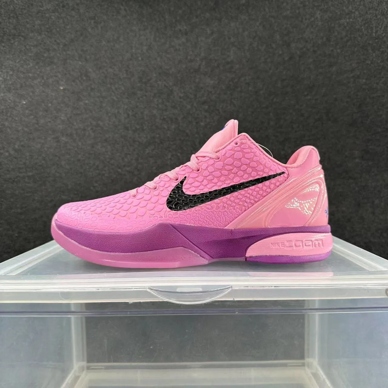 Nike Zoom Kobe VI Tênis de Basquete Rosa Roxo 2