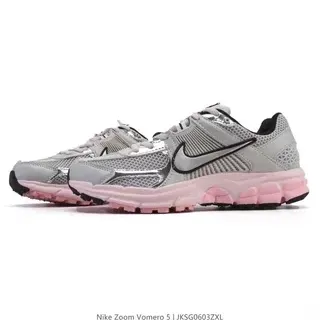 Nike Zoom Vomero 5 Gris Rosa Zapatillas de correr