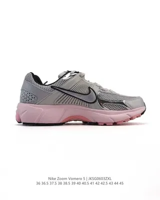 Nike Zoom Vomero 5 Gray Pink Running Shoes 5