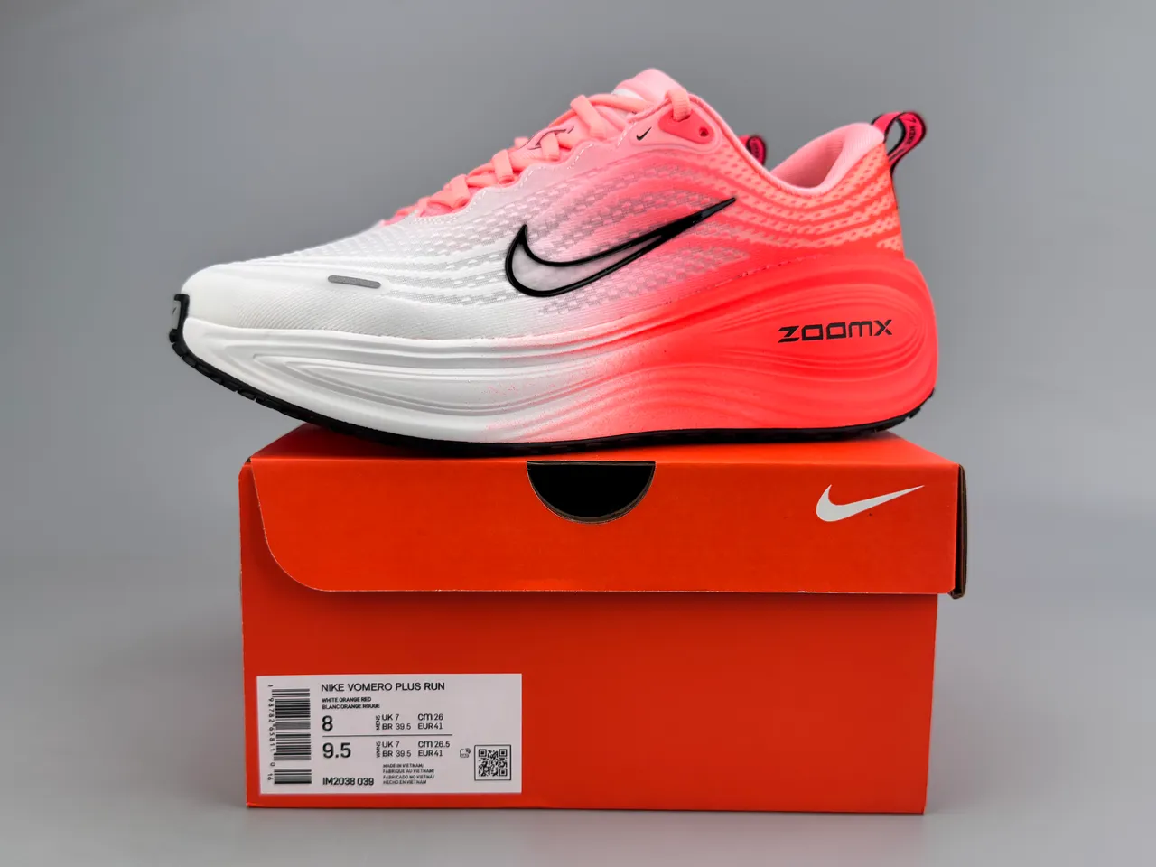 Nike ZoomX Invincible Run Gradient Coral Chaussures de course 4