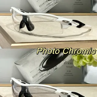 Oakley Radar Photochromic White Black Sunglasses