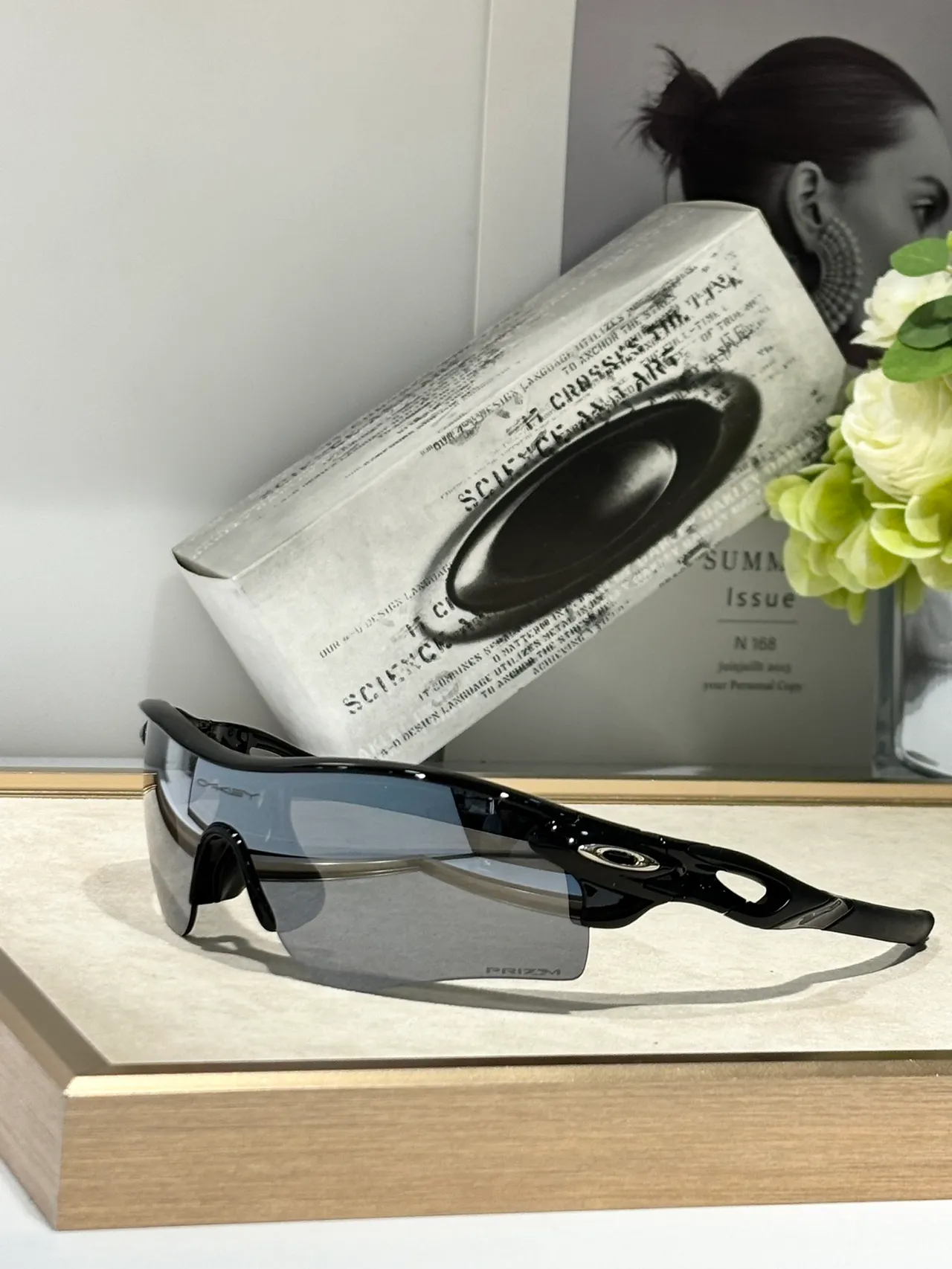 Oakley Radar Photochromic White Black Sunglasses 2