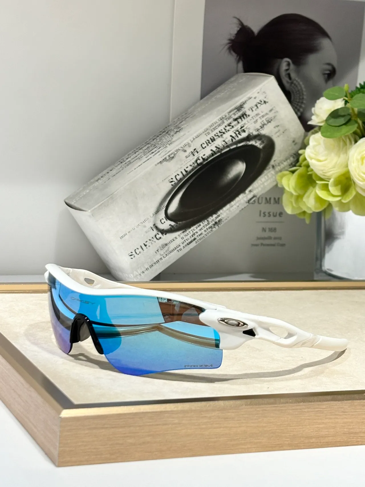 Oakley Radar Photochromic White Black Sunglasses 9