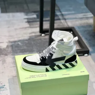Off-White The Ten أحذية رياضية عالية للأسلوب الحياتي