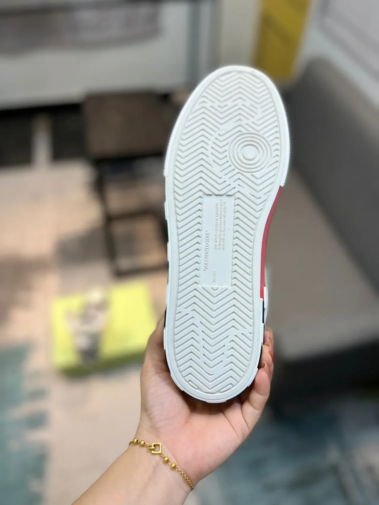 Off-White The Ten Tênis Lifestyle de Cano Alto 9