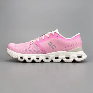 On Cloud Pink Knit Running Shoes