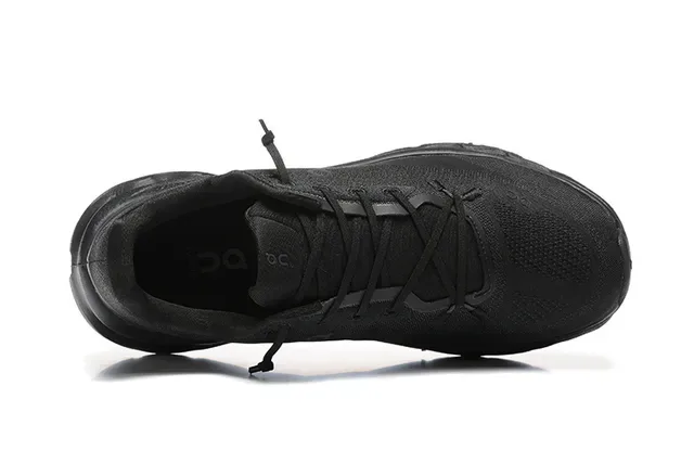 On Cloudmonster Black Running Shoes 3